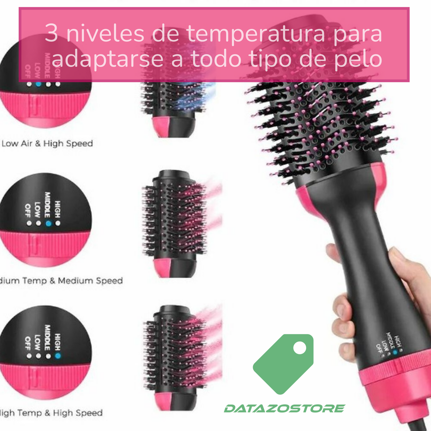Cepillo Alisador One Step Voluminizador