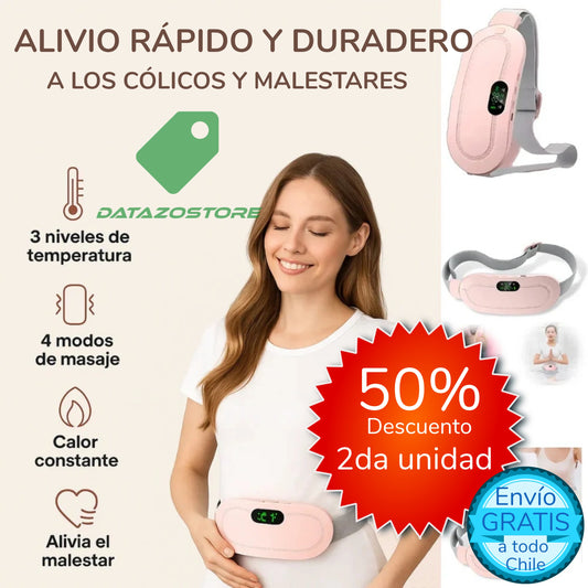 Cinturon Térmico y Masajeador Menstrual