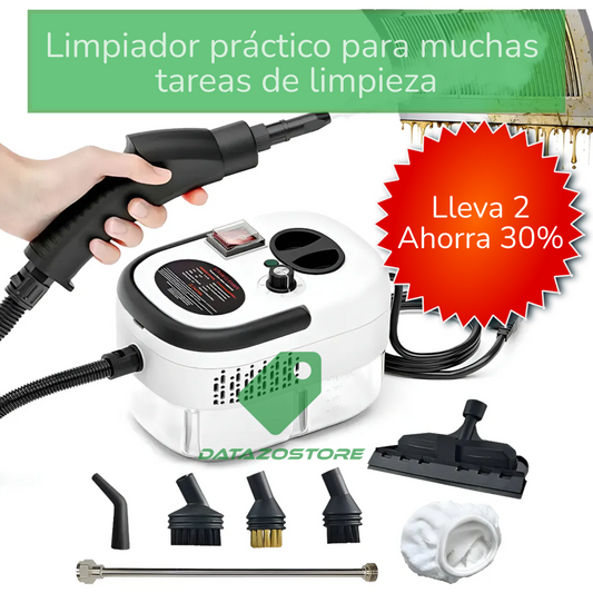 Limpiador a Vapor Presión 2500W Portátil
