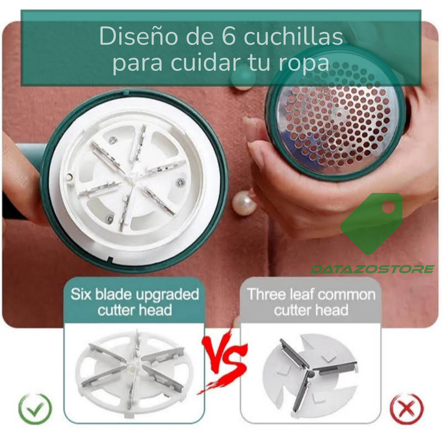 Quita Pelusas Eléctrico Portátil