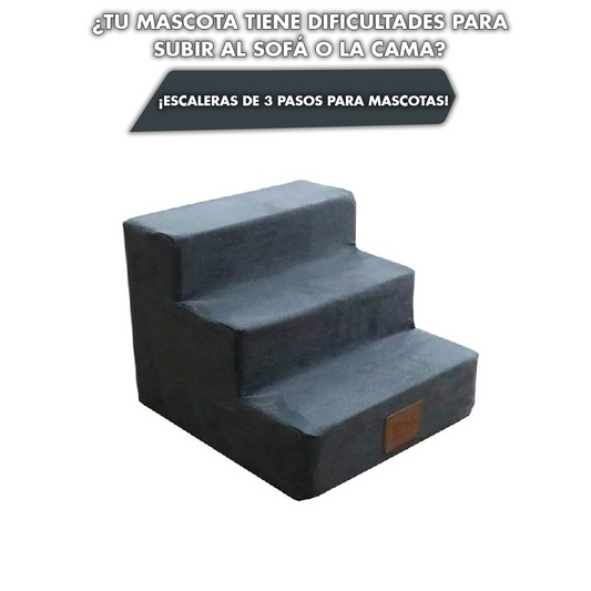 Escaleras De 3 Pasos Para Mascotas Perro